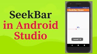 seekbar in android studio