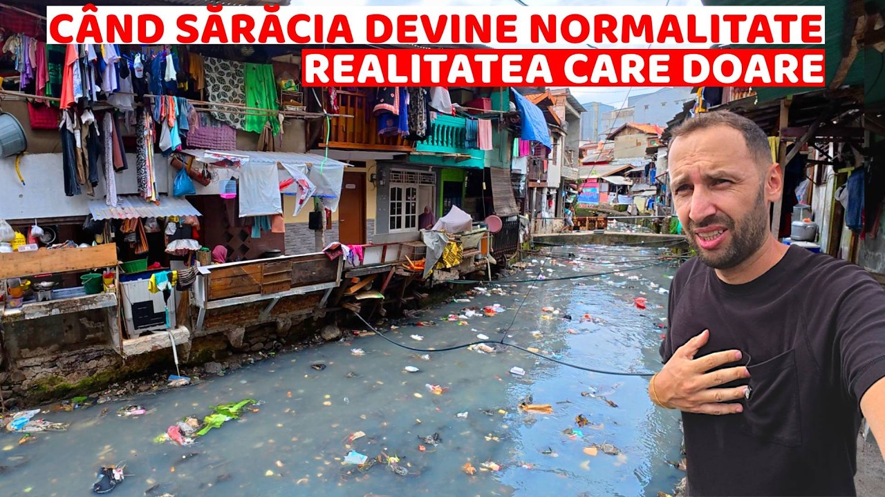 Așa arată SĂRĂCIA: SINGUR în cea mai MARE și PERICULOASĂ MAHALA din Jakarta, Indonezia