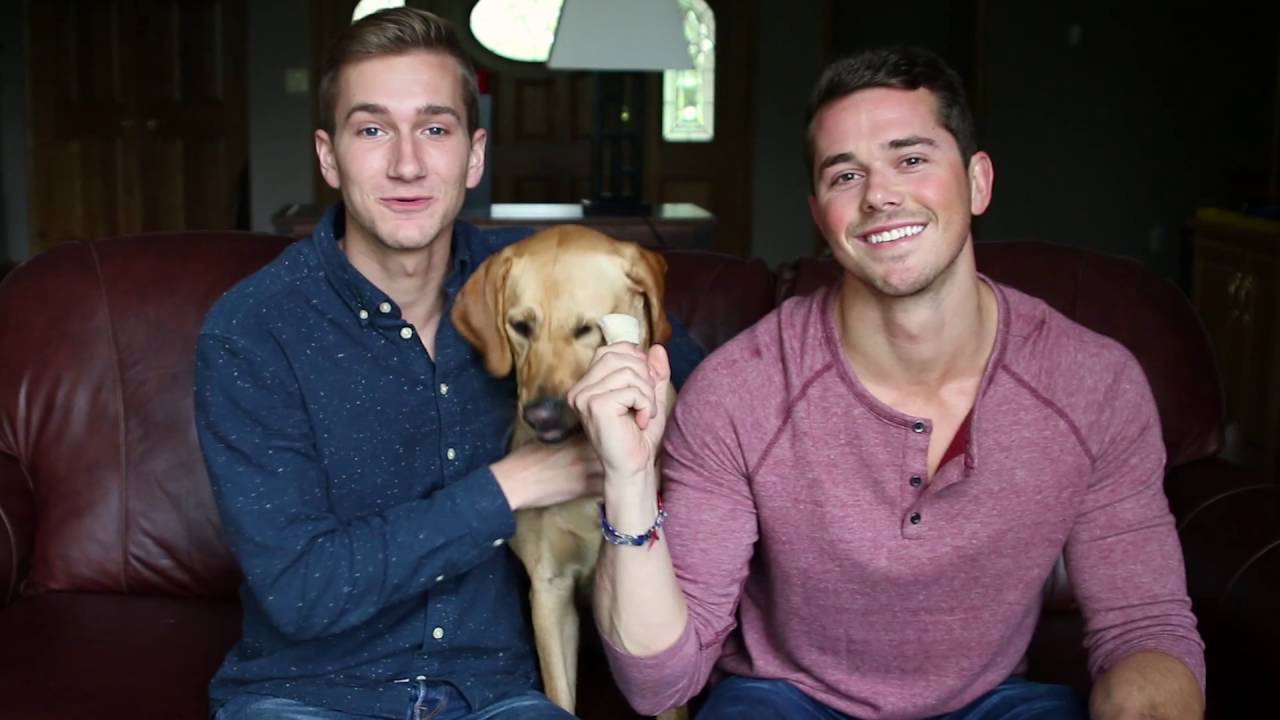 YouTube stars Mark And Ethan are attending Las Vegas' 2016 HRC Gala