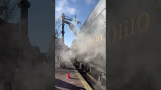 1309 Steam Loco Roars In! Grand Arrival WMSR! #SteamTrain #Railroad