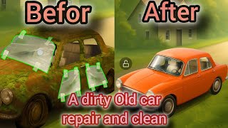 A dirty car clean and repair #fashion #gaming #roblox #games 
