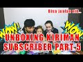 UNBOXING PART5 KIRIMAN SUBSCRIBER DARI LOS ANGELES - PALING MAHAL