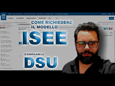 Come richiedere il modello ISEE e compilare la DSU - 2 parte