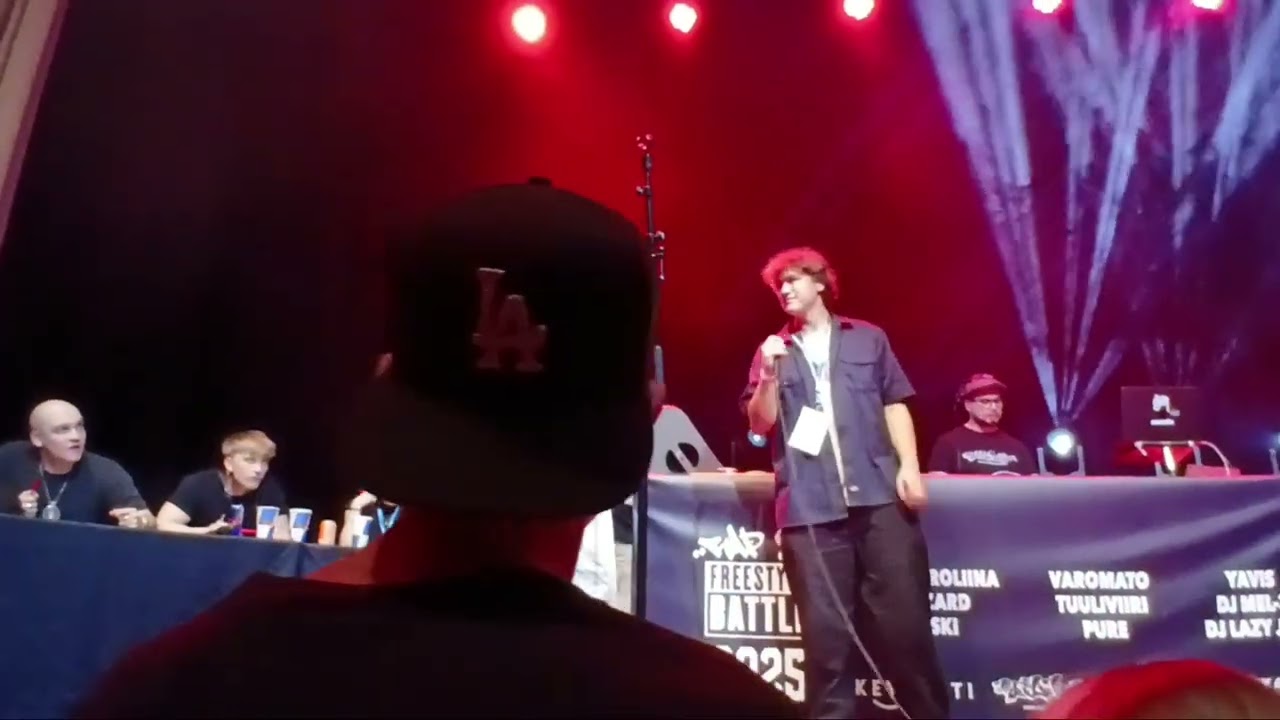 Rap SM Freestyle battle 2025 - Esikarsinta MC Kajo VS Wibe