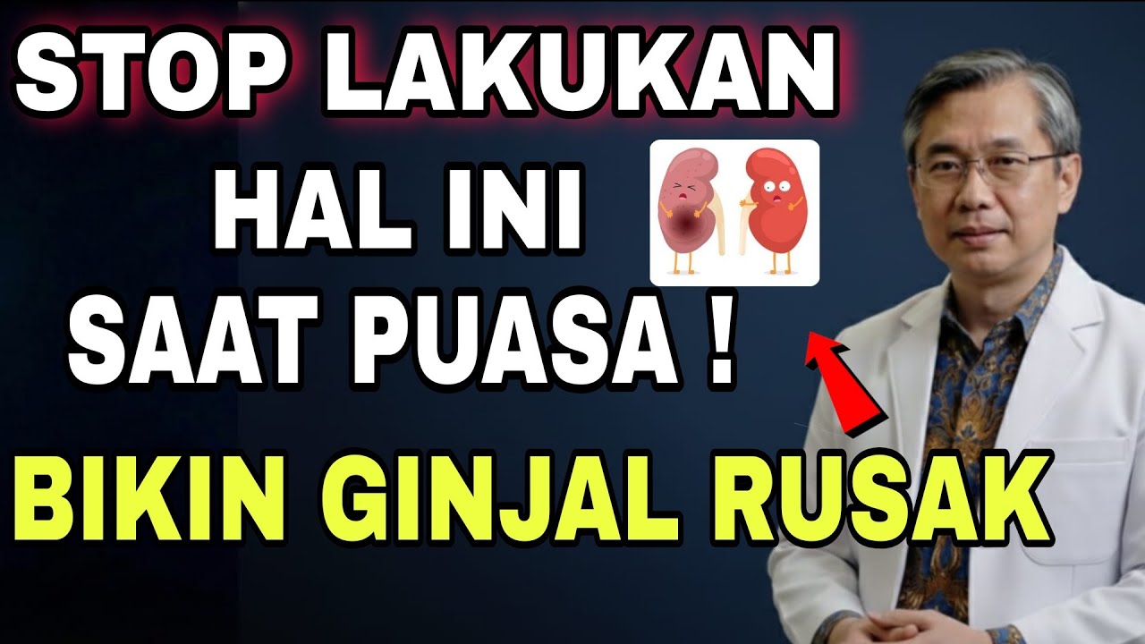 Hati-Hati! 4 Kesalahan Saat Puasa Ini Bikin Ginjal Cepat Rusak