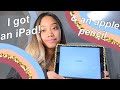 unboxing + setting up my 2021 8th generation iPad & Apple Pencil