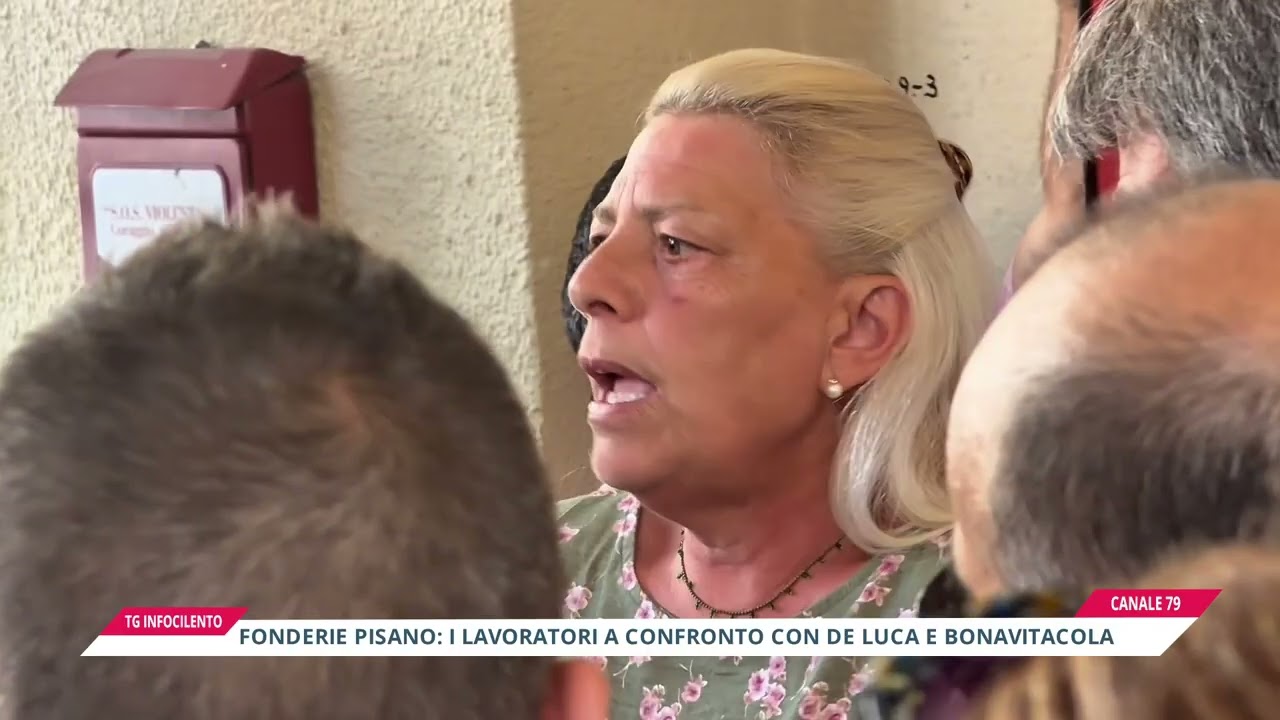 Fonderie Pisano: i lavoratori incontrano De Luca e Bonavitacola: "confronto positivo"
