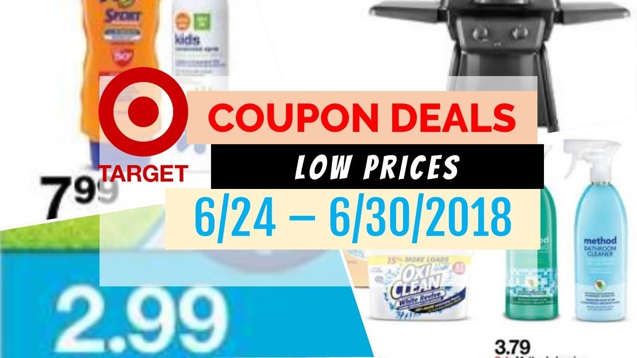 Target Coupon Deals June 24 30, 2018 YouTube