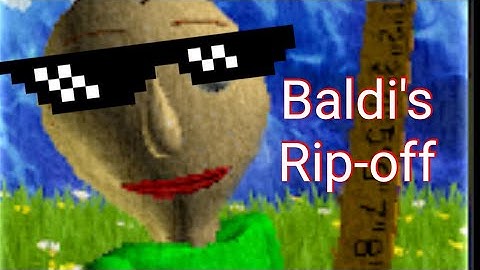 Baldi Rip-Off On Mobile