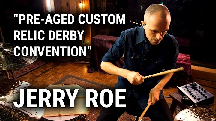 Meinl Cymbals - Jerry Roe - "Pre-Aged Custom Relic Derby Convention"