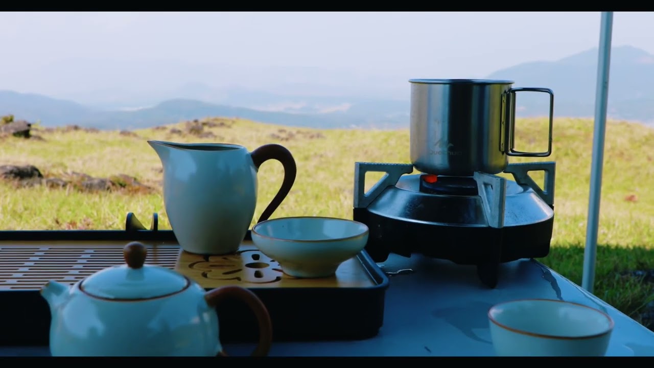 Camping on Eagle Hunting Mountain.