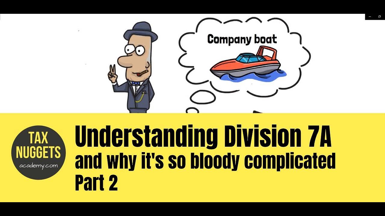 Div20A complying loan agreements - is it worth the hassle? - YouTube Intended For division 7a loan agreement template