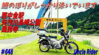 Motovlog] The carp streamers were flying proudly. Uncle Rider