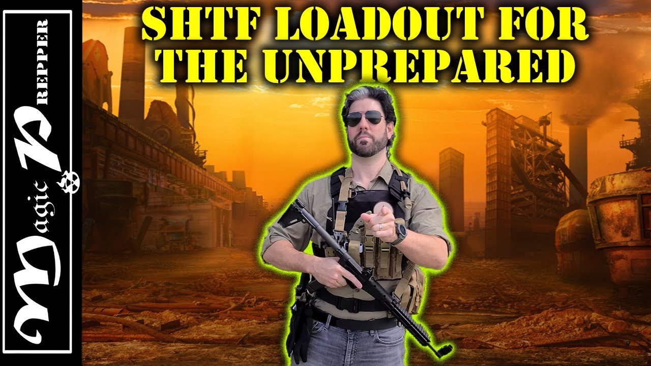 SHTF Loadout & Line Gear Setup For The Unprepared 