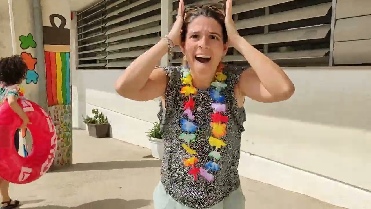 Missatge de fi de curs de l'equip de Les Aigües. Juny de 2022