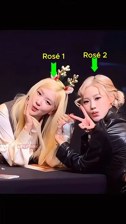Rosé Meets Her Look Alike At Fansign! 😲😲 #blackpink #rose #rosé #shorts #kpop
