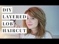 DIY Haircut (Adding Layers to a Lob) | Hey Julia Rae