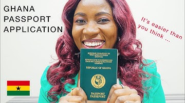 GHANA ONLINE PASSPORT APPLICATION & RENEWAL: Applyng for Ghana Passport | Ohhyesafrica