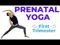 Pregnancy Yoga For First Trimester (safe for all trimesters)