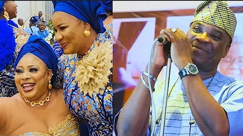 Ayo Adesanya,Kemi Korede,Saidi Balogun Enjoying While K1 Performs At Iyabo Ojo' Mum Burial