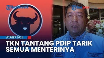 TKN Tantang PDIP Tarik Semua Menteri usai Sebut Jokowi Bukan Kader Lagi: Daripada Capek-capek PTUN