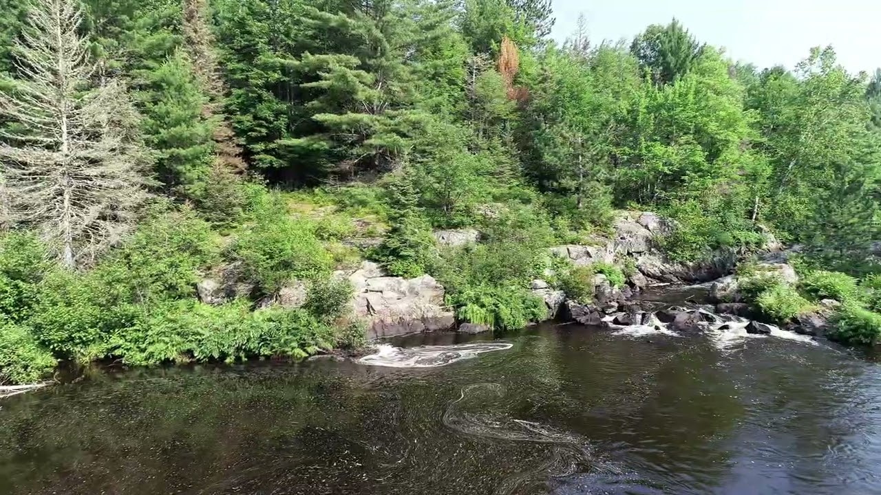 Riverfront Cabin with Private Waterfall!