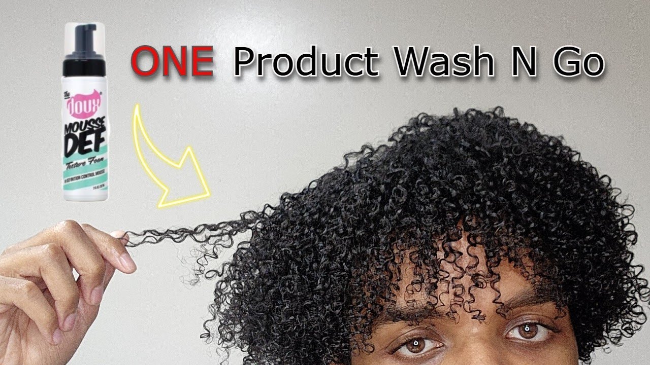 Styling With Only One Product: Mousse Def