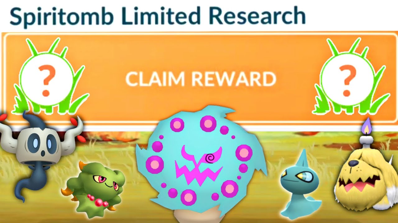 Spiritomb encounter can be shiny from the paid research. : r/TheSilphRoad