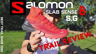 Salomon slab sense 8 SG | Trail run test