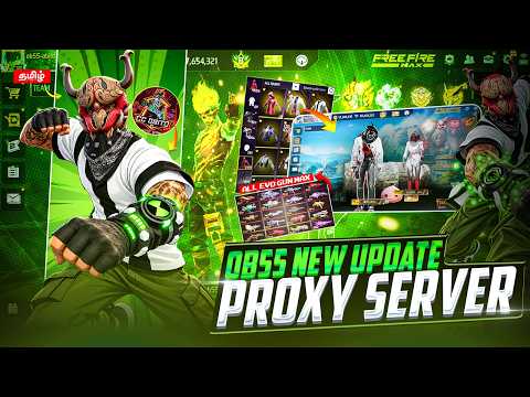💥OB55 PROXY SERVER 🤯FULL SETUP IN தமிழ் ✅ #freefire #ob55proxyserver #garenafreefire #gaming #tamil 