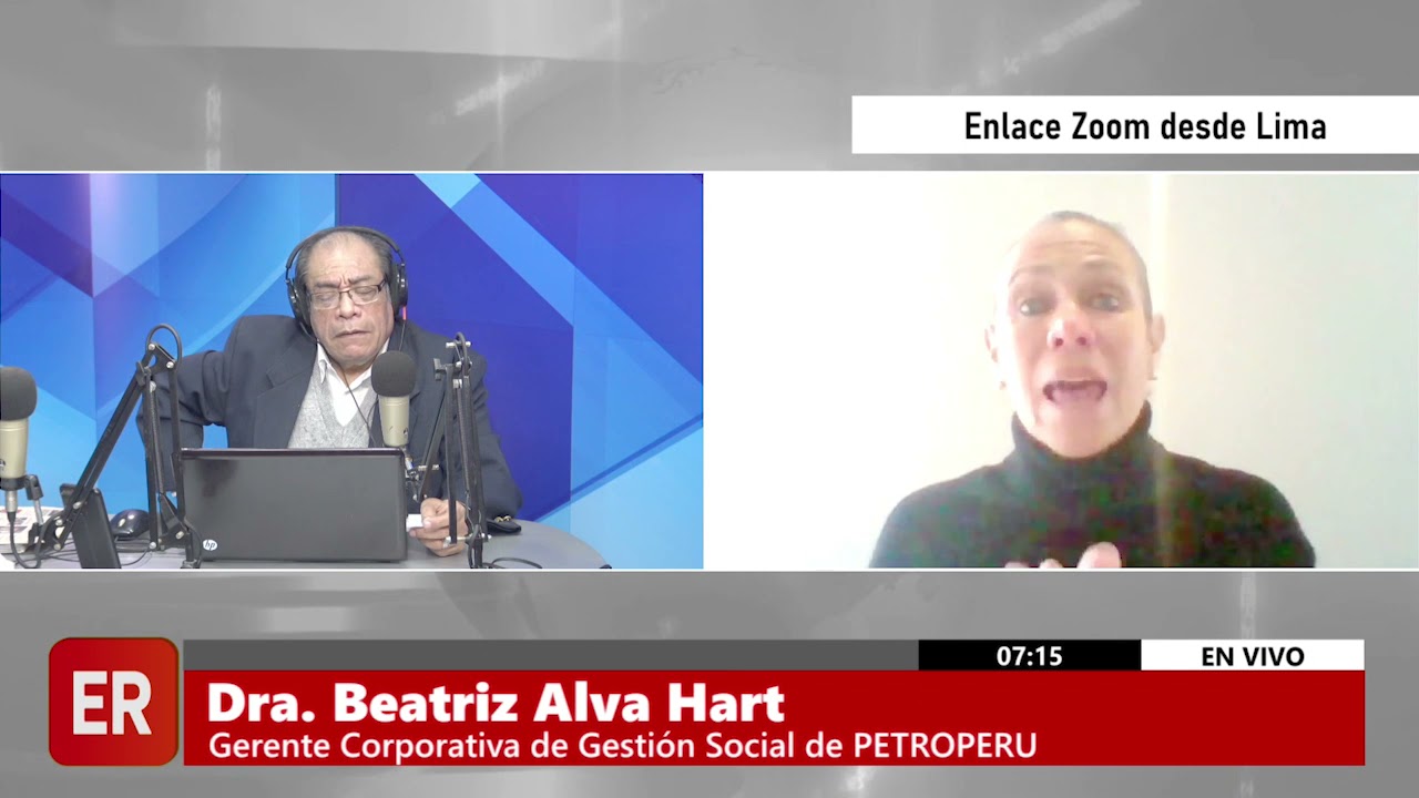 ENTREVISTA A BEATRIZ ALVA, GERENTA DE GESTIÓN SOCIAL Y COMUNICACIONES DE PETRO-PERÚ