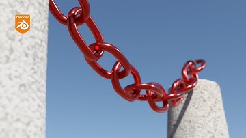 Blender | Geometry Nodes - chain generator