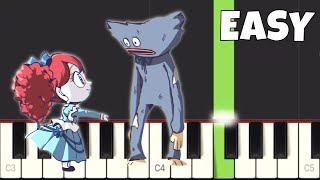 I'm Not A Monster - EASY Piano Tutorial - Poppy Playtime Wanna Live Meme pianoandkeys