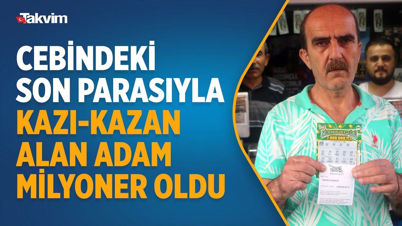 Cebindeki Son 30 Liras yla Ald Kaz Kazan Kuponuna 2 Milyon Liral k cebindeki-son-30-liras-yla-ald-kaz-kazan-kuponuna-2-milyon-liral-k
