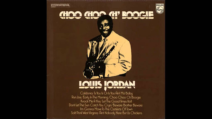 Choo Choo Ch'Boogie Instrumental version - Instrumental performance video thumbnail