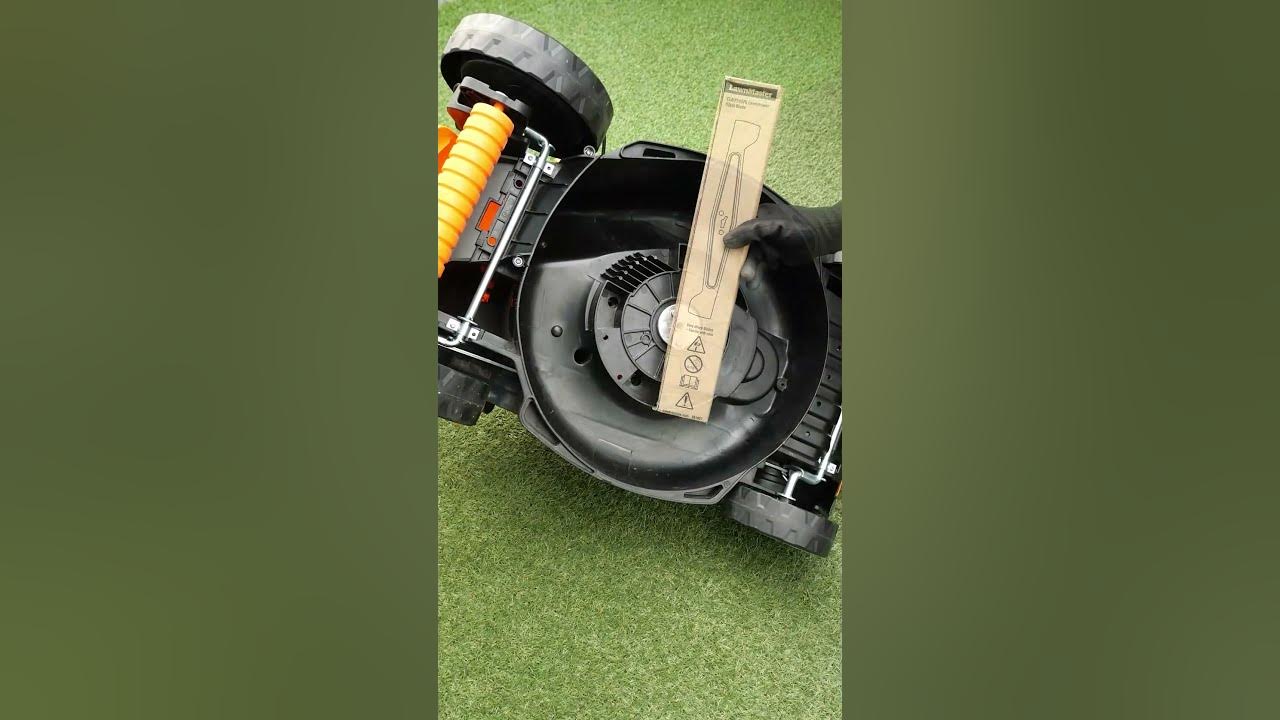 How to replace a Rotary Lawnmower Blade LawnMaster® YouTube