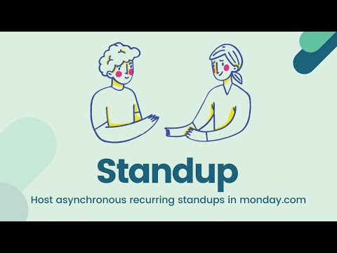 Standup - Host asynchronous recurring standups in monday