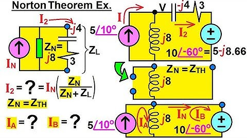 Electrical Engineering: Ch 11 AC Circuit Analysis (9 of 55) Norton Theorem Example