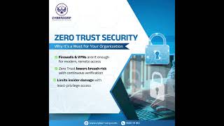 Zero Trust Security: Why It’s a Must for Your Organization