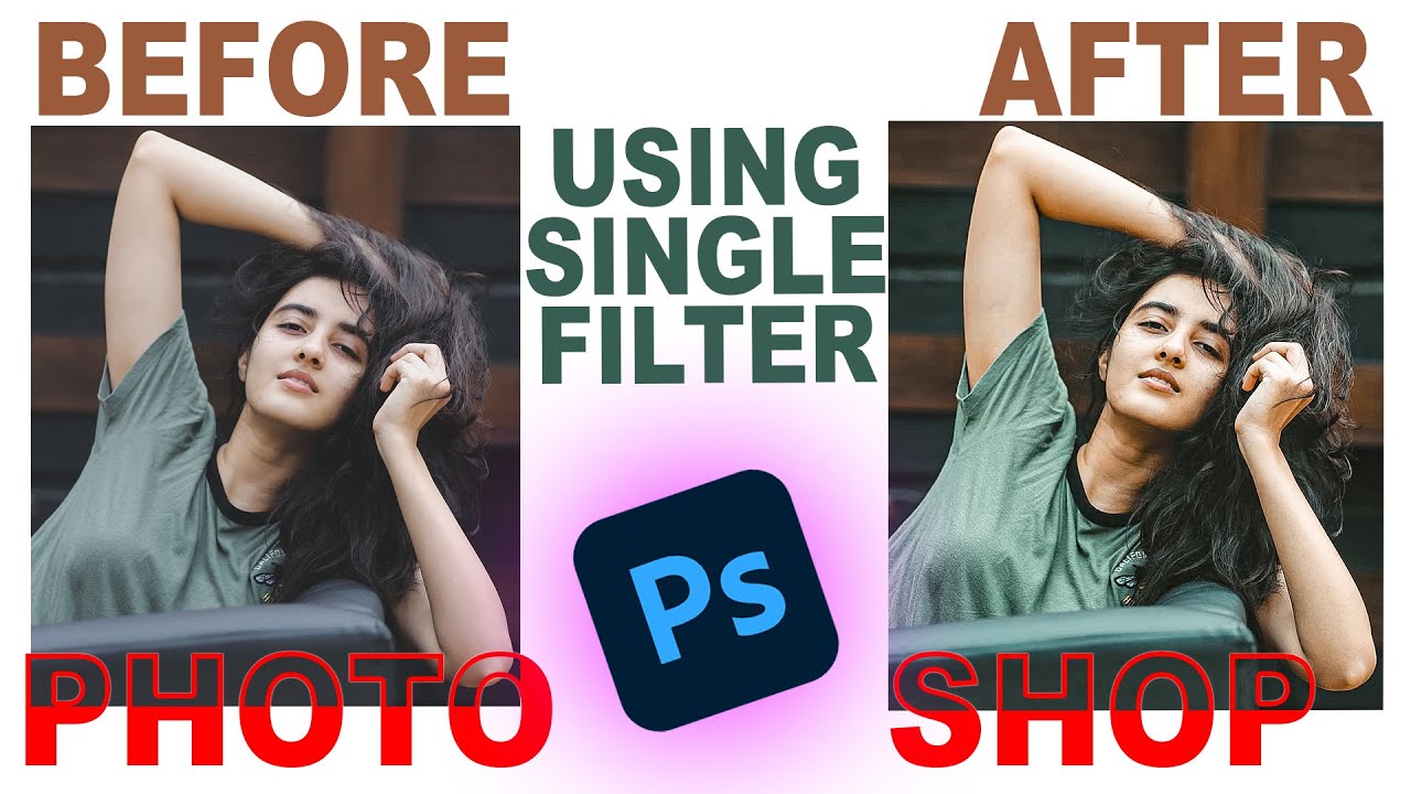 Photoshop | Ordinary image convert into extra Ordinary Using Single Filter | Camera Raw Filter