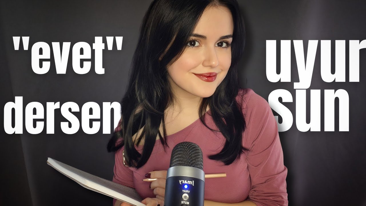 TÜRKÇE ASMR / sadece 