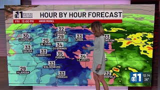 Heavy snowfall continues for southern Colorado
