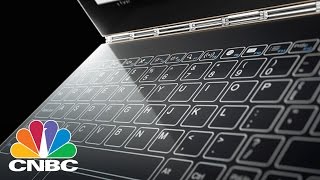 The Tablet Of The Future: Lenovo Yoga Book With Touch Screen Keyboard | CNBC