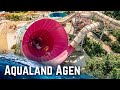 Giant Water Park in France! Aqualand Agen - All Water Slides