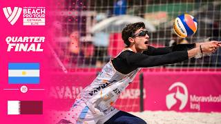 Capogrosso N./Capogrosso T. vs. Cherif/Ahmed - Quarter Final Highlights | Ostrava 2026 #BeachProTour