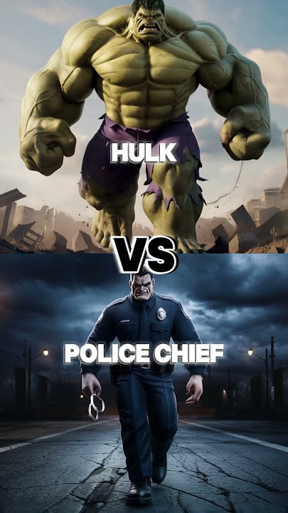 Monkey vs Police vs Giant Creatures (Minions, Hulk, Monkeys dad, Godzilla).