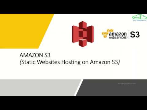 How to Configure S3 Static Website Hosting? Step by step tutorial to ...