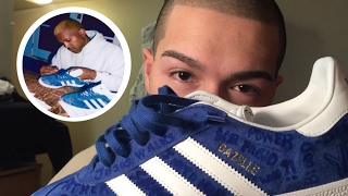 personalised adidas gazelle trainers