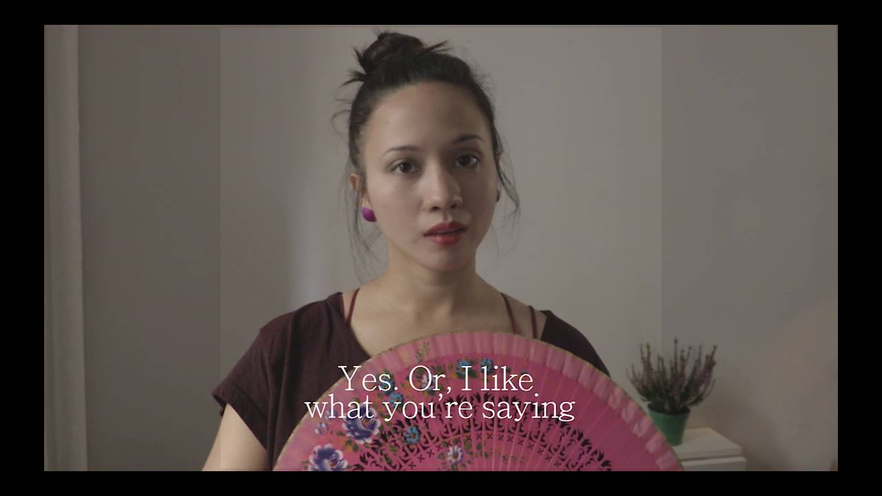 Language Using A Fan Language of the Fan - YouTube