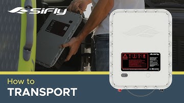 How to transport a SiFly Powercell safely